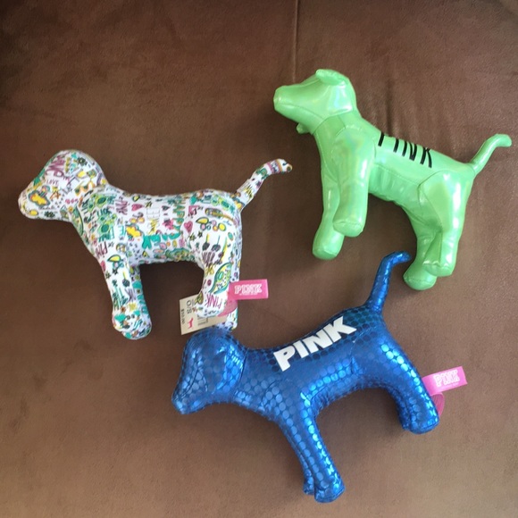PINK Victoria's Secret Other - PRICE DROP Bundle of 3 Pinks Victorias Secret Dogs